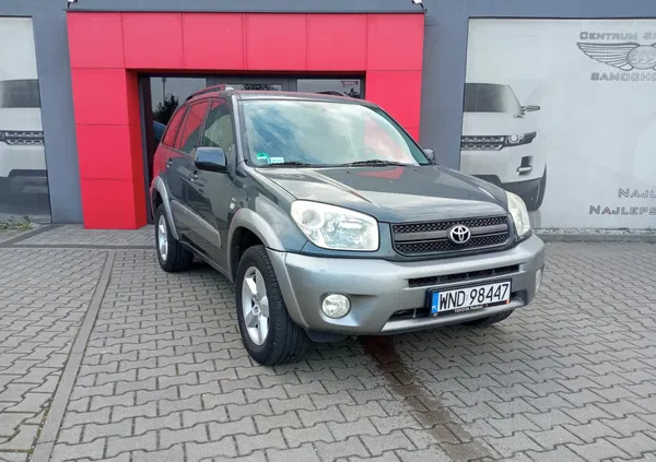 mazowieckie Toyota RAV4 cena 21900 przebieg: 202800, rok produkcji 2004 z Jutrosin